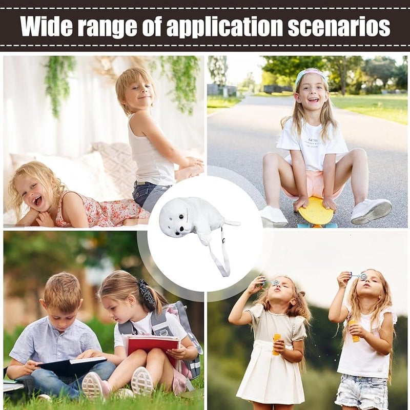 Velvet Plush Kawaii Mini Backpack With Hidden Pocket For Children Teens Travel - Image 2